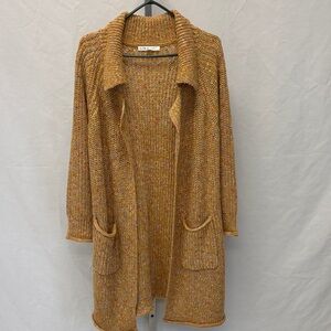 Cleo Mustard Knit Cardigan